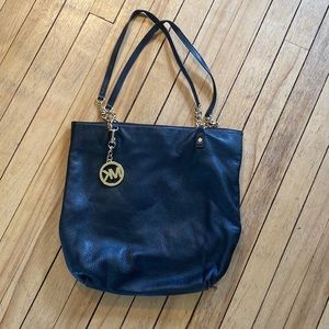 Black leather Michael Kors bag